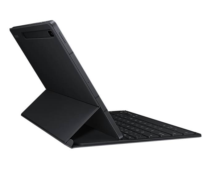 Rca Informatique - image du produit : TAB S7+ / TAB S7FE BLACK BOOKCOVER KEYBOARD