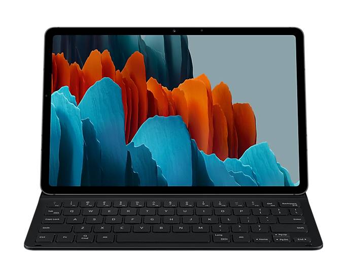 Rca Informatique - image du produit : TAB S7 BLACK BOOKCOVER KEYBOARD