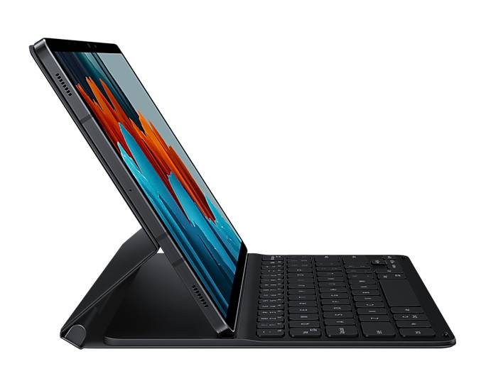 Rca Informatique - image du produit : TAB S7 BLACK BOOKCOVER KEYBOARD