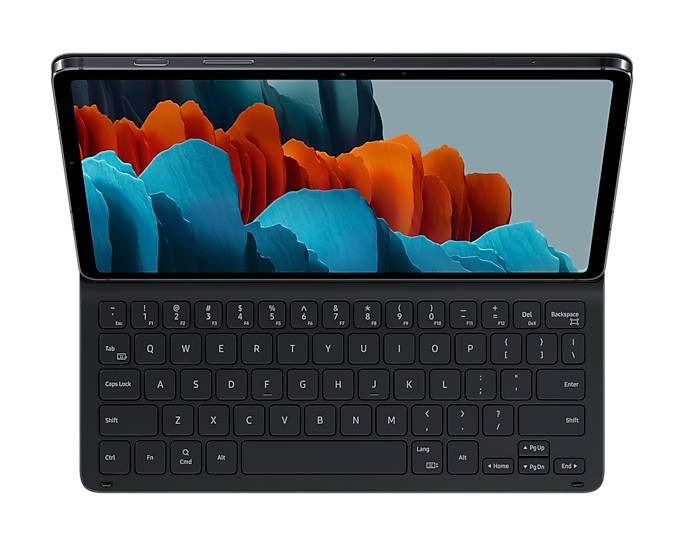 Rca Informatique - image du produit : TAB S7 BLACK BOOKCOVER KEYBOARD