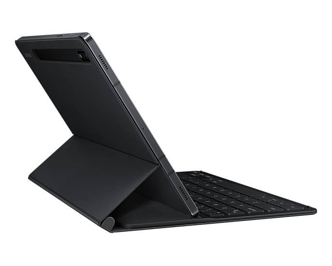 Rca Informatique - image du produit : TAB S7 BLACK BOOKCOVER KEYBOARD