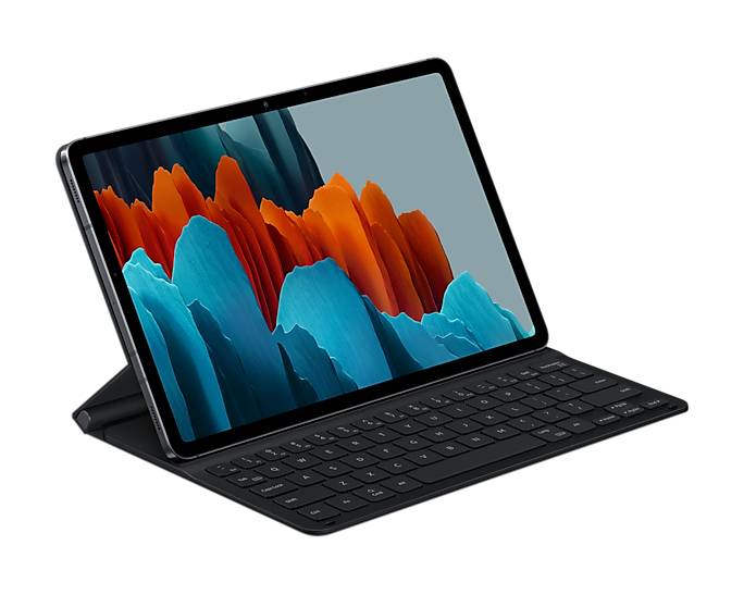 Rca Informatique - image du produit : TAB S7 BLACK BOOKCOVER KEYBOARD