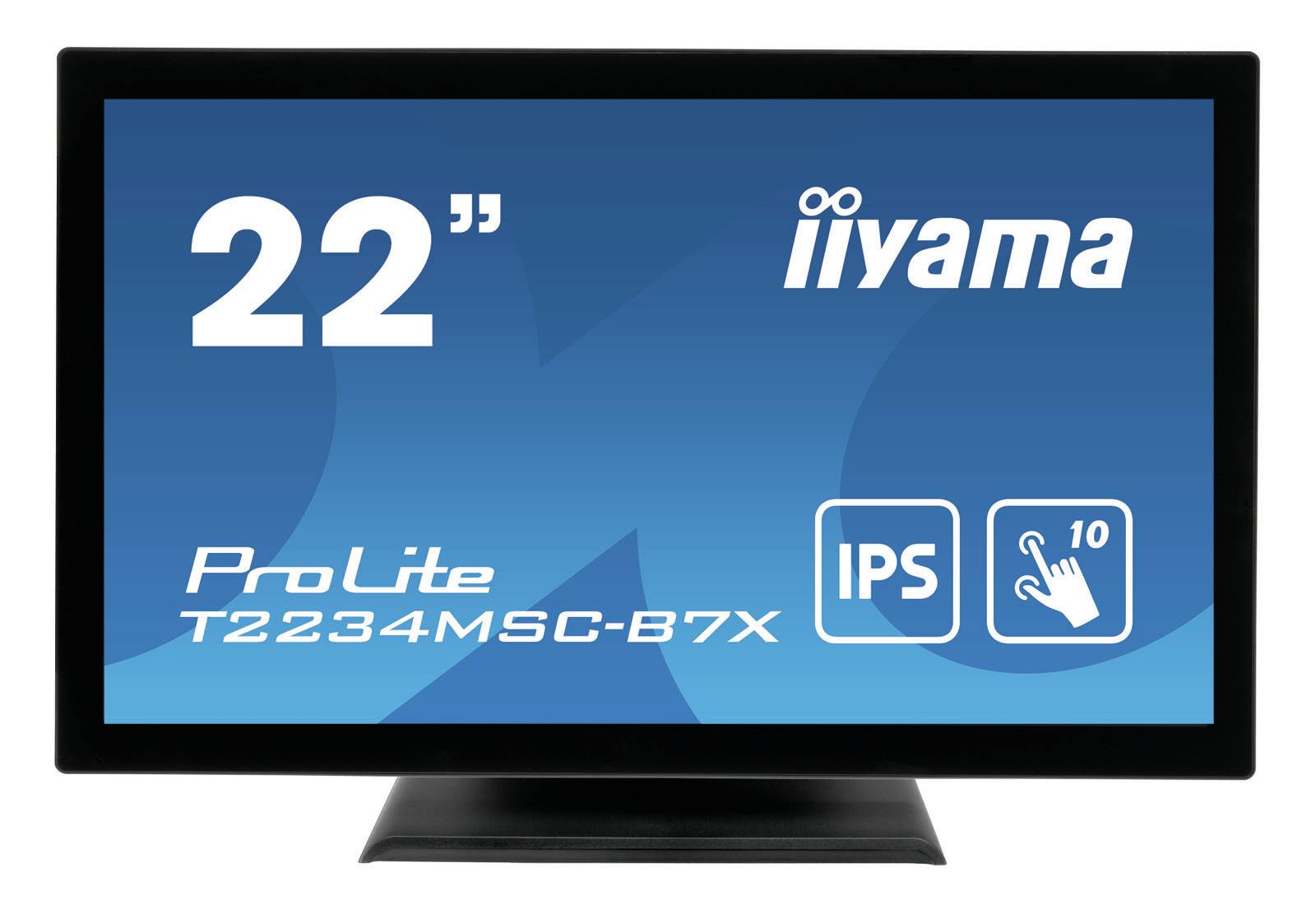 Rca Informatique - Image du produit : 21.5IN IPS LED 1920X1080 16:9 8 T2234MC-B7X 1000:1 HDMI/VGA/DP