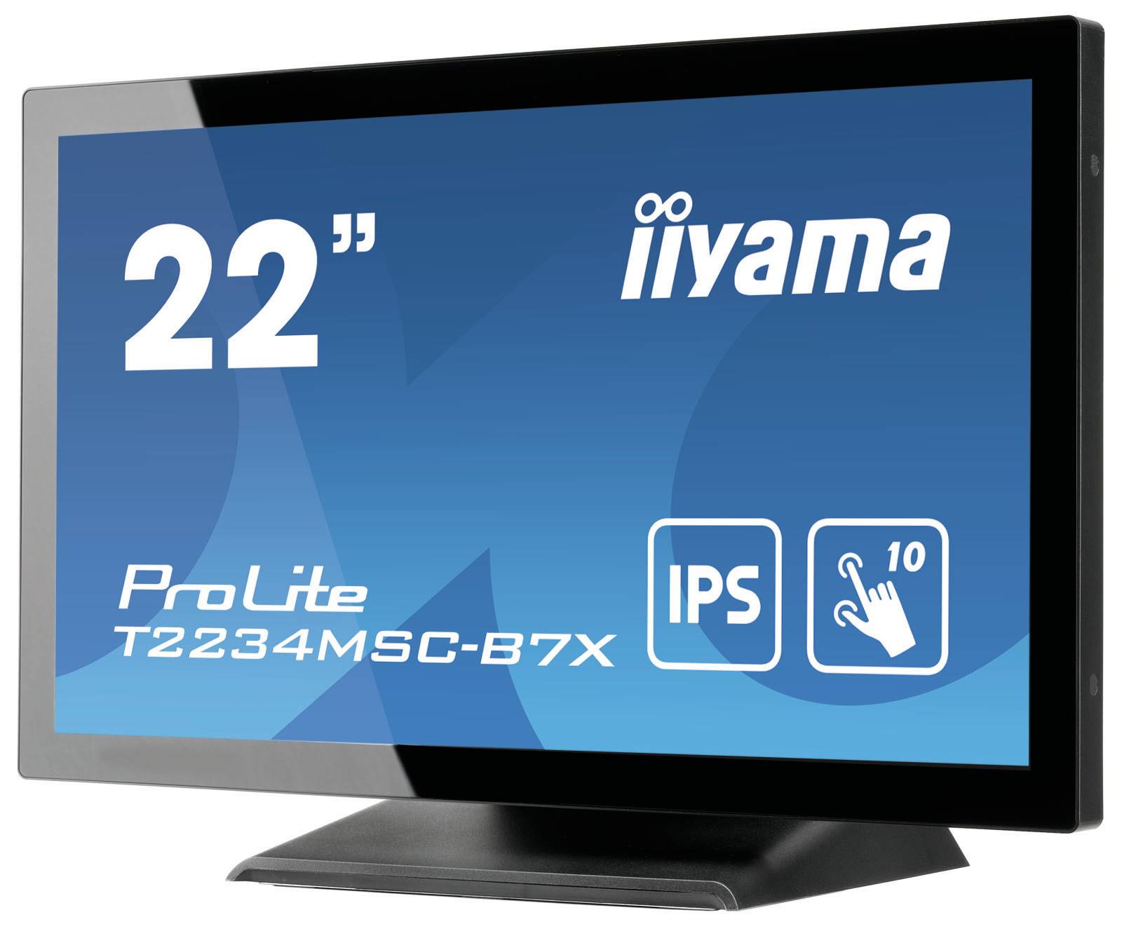 Rca Informatique - image du produit : 21.5IN IPS LED 1920X1080 16:9 8 T2234MC-B7X 1000:1 HDMI/VGA/DP