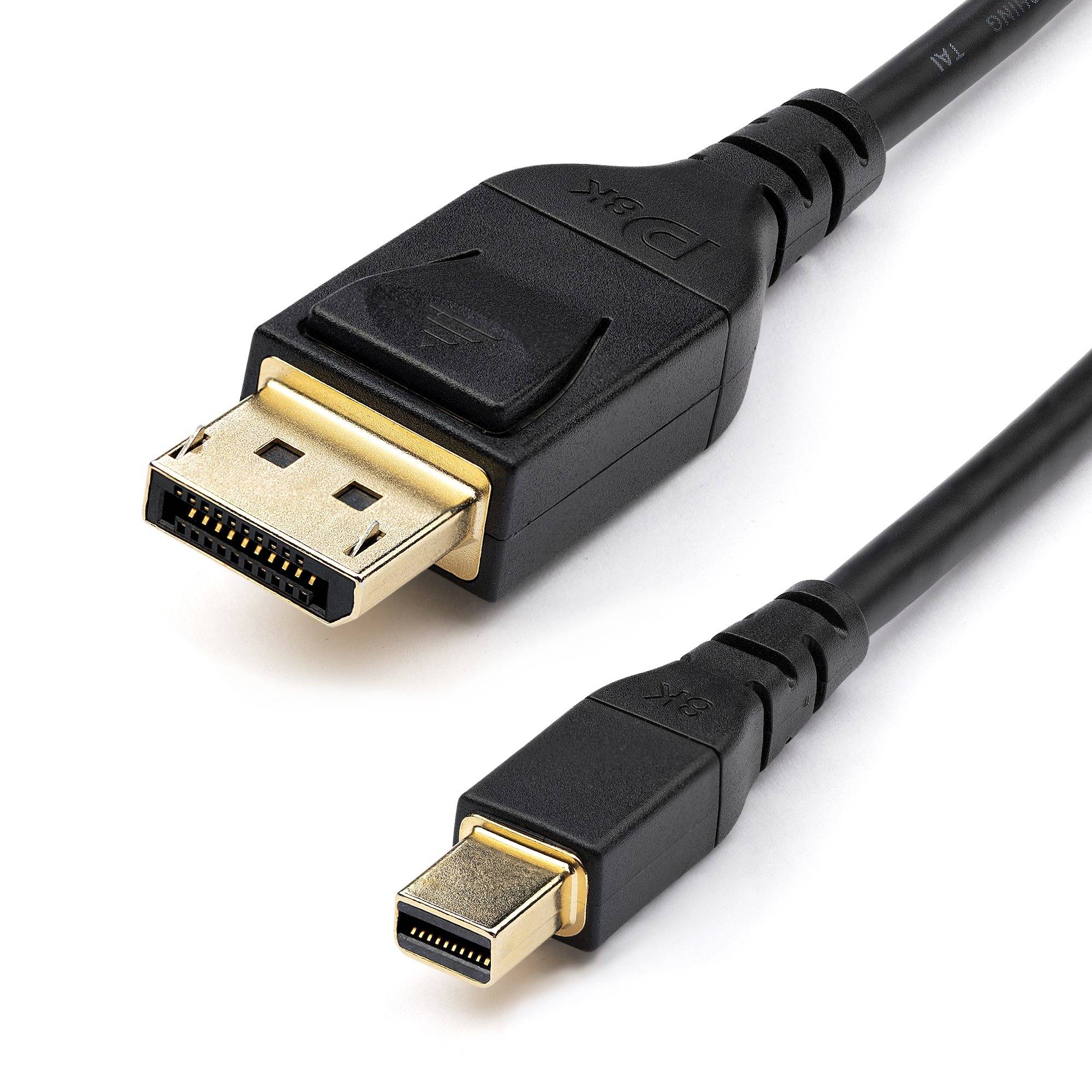 Rca Informatique - image du produit : 1M MINI DP TO DISPLAYPORT 1.4 - 8K 60HZ VESA CERTIFIED CABLE