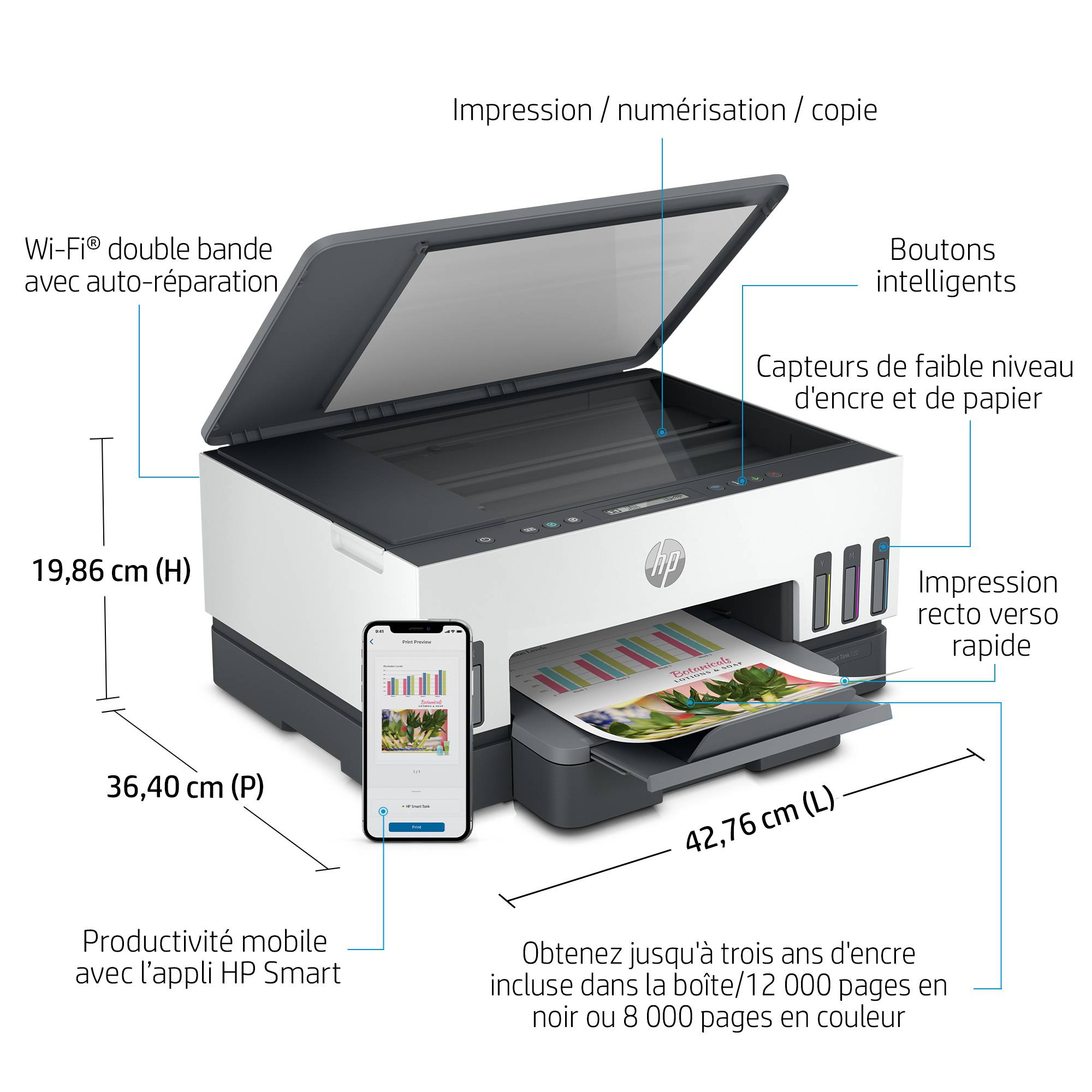 Rca Informatique - image du produit : SMART TANK 7005 AIO 4800X1200 15PPM 128MB PRNT SCN CPY