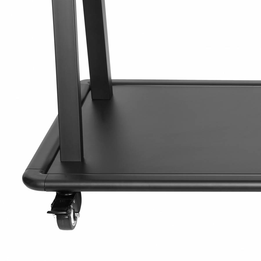 Rca Informatique - image du produit : HEAVY DUTY TV CART TROLLEY SUPPORT 60 IN TO 105IN DISPLAYS