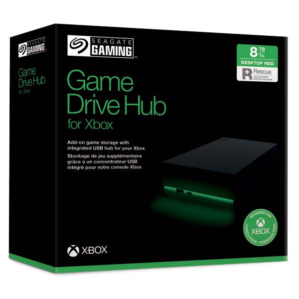 Rca Informatique - image du produit : GAME DRIVE HUB FOR XBOX 8TB 3.5IN USB3.0 GEN1