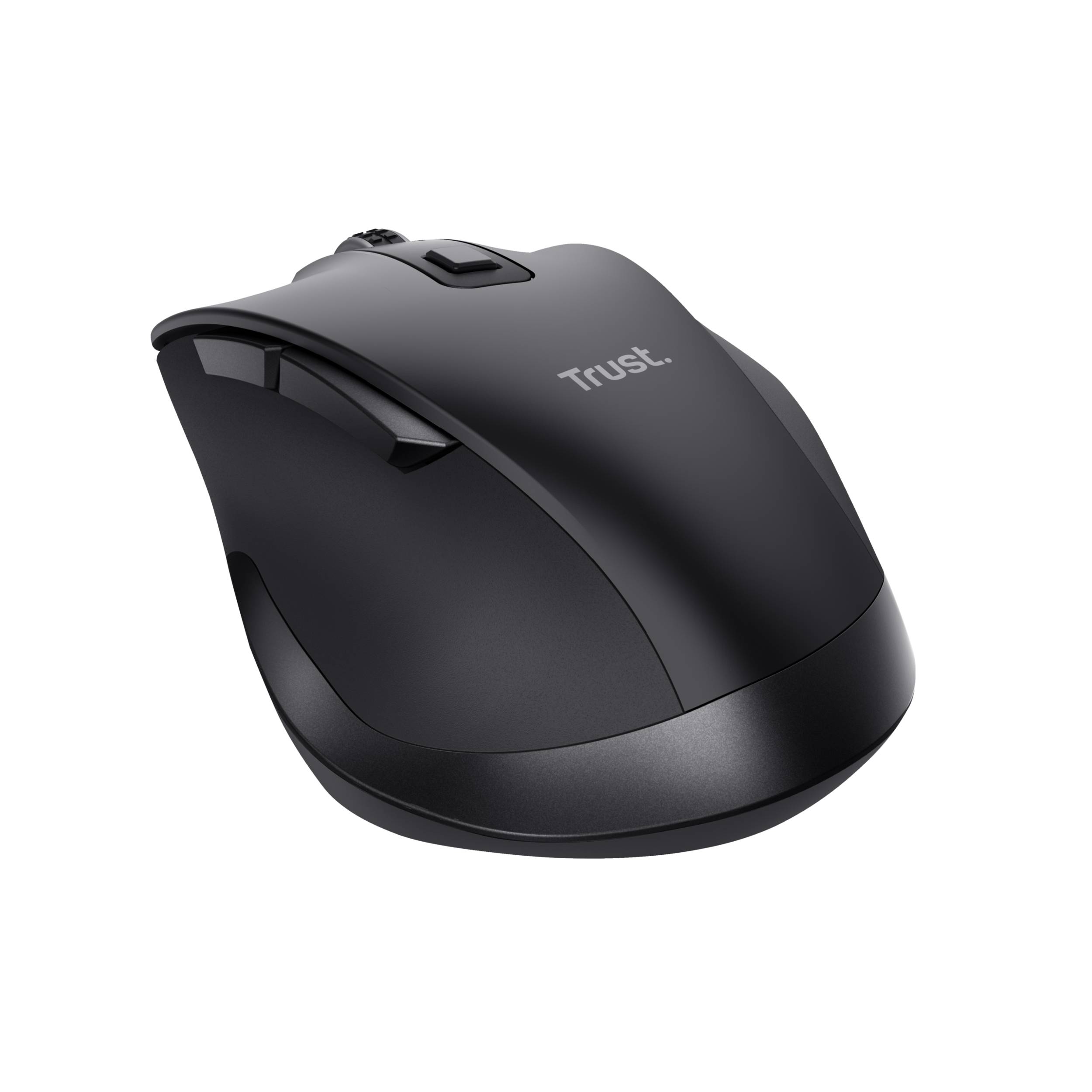 Rca Informatique - image du produit : FYDA RECHARGEABLE ECO WIRELESS MOUSE - BLACK