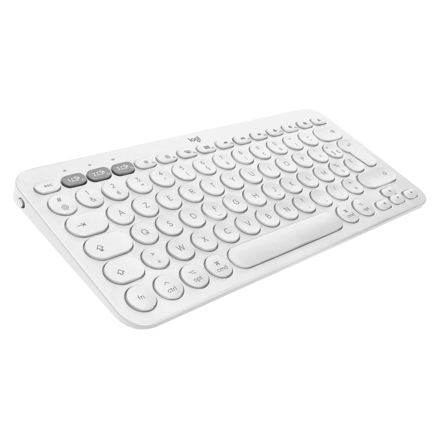 Rca Informatique - image du produit : K380 F. MAC MULTI-DEVICE BTKEYB - OFFWHITE - CH - CENTRAL