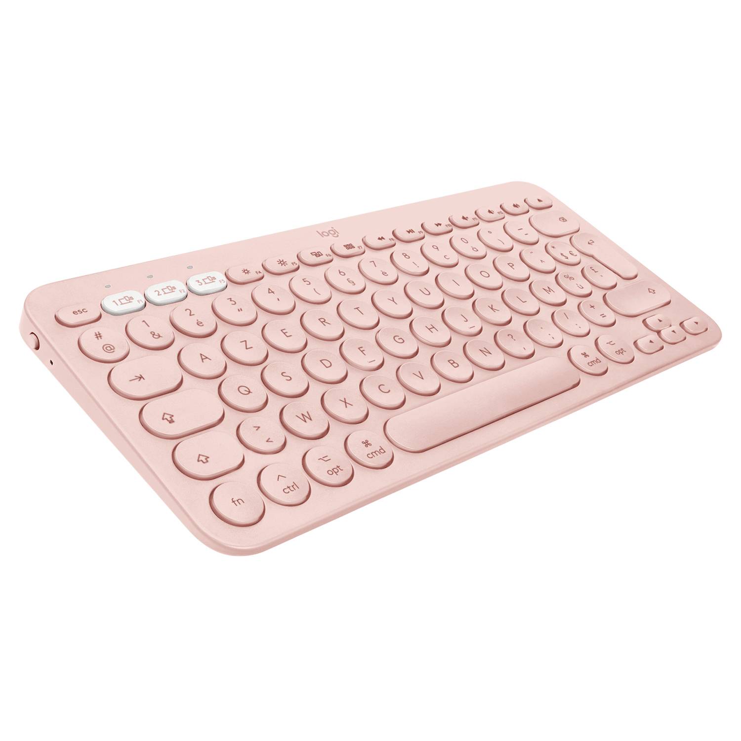 Rca Informatique - image du produit : K380 F. MAC MULTI-DEVICE BTKEYB - ROSE - CH - CENTRAL