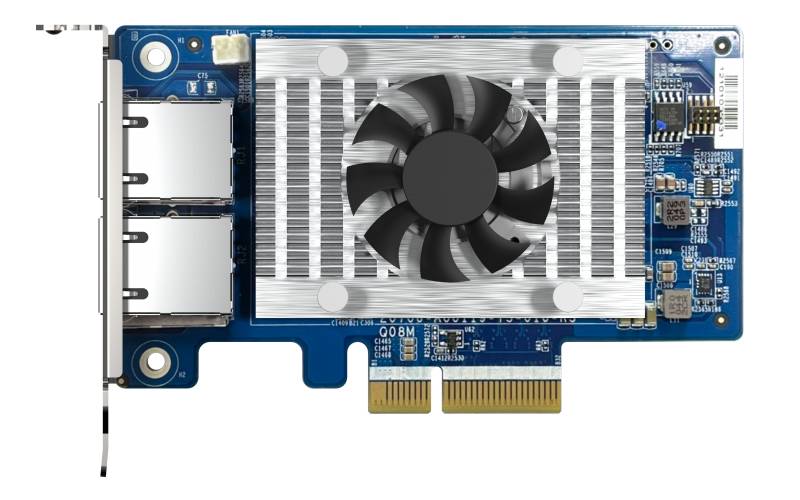 Rca Informatique - image du produit : 2PORT 10GBASE-T 10GBE NWEXPCARD INTEL X710 PCIE GEN3 X4