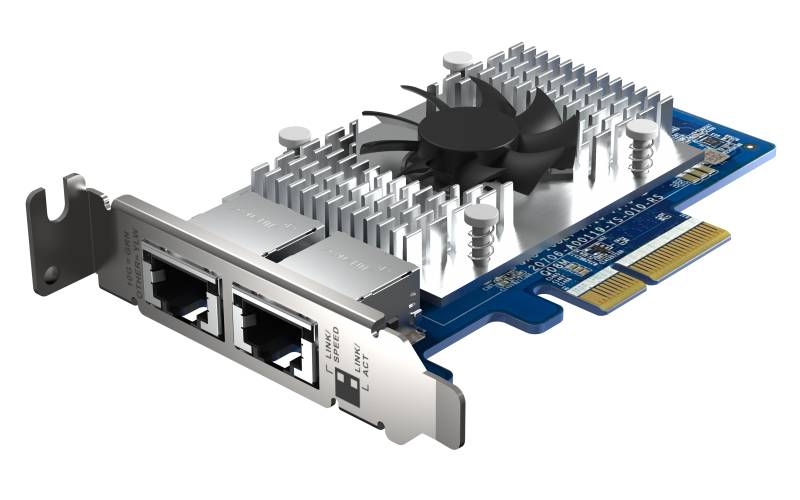 Rca Informatique - image du produit : 2PORT 10GBASE-T 10GBE NWEXPCARD INTEL X710 PCIE GEN3 X4