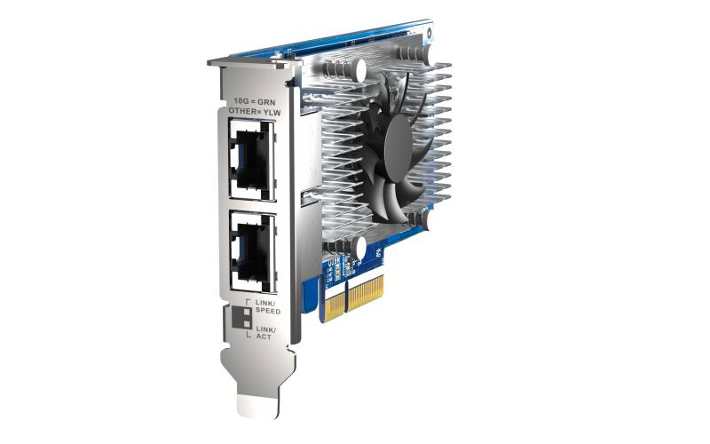 Rca Informatique - image du produit : 2PORT 10GBASE-T 10GBE NWEXPCARD INTEL X710 PCIE GEN3 X4