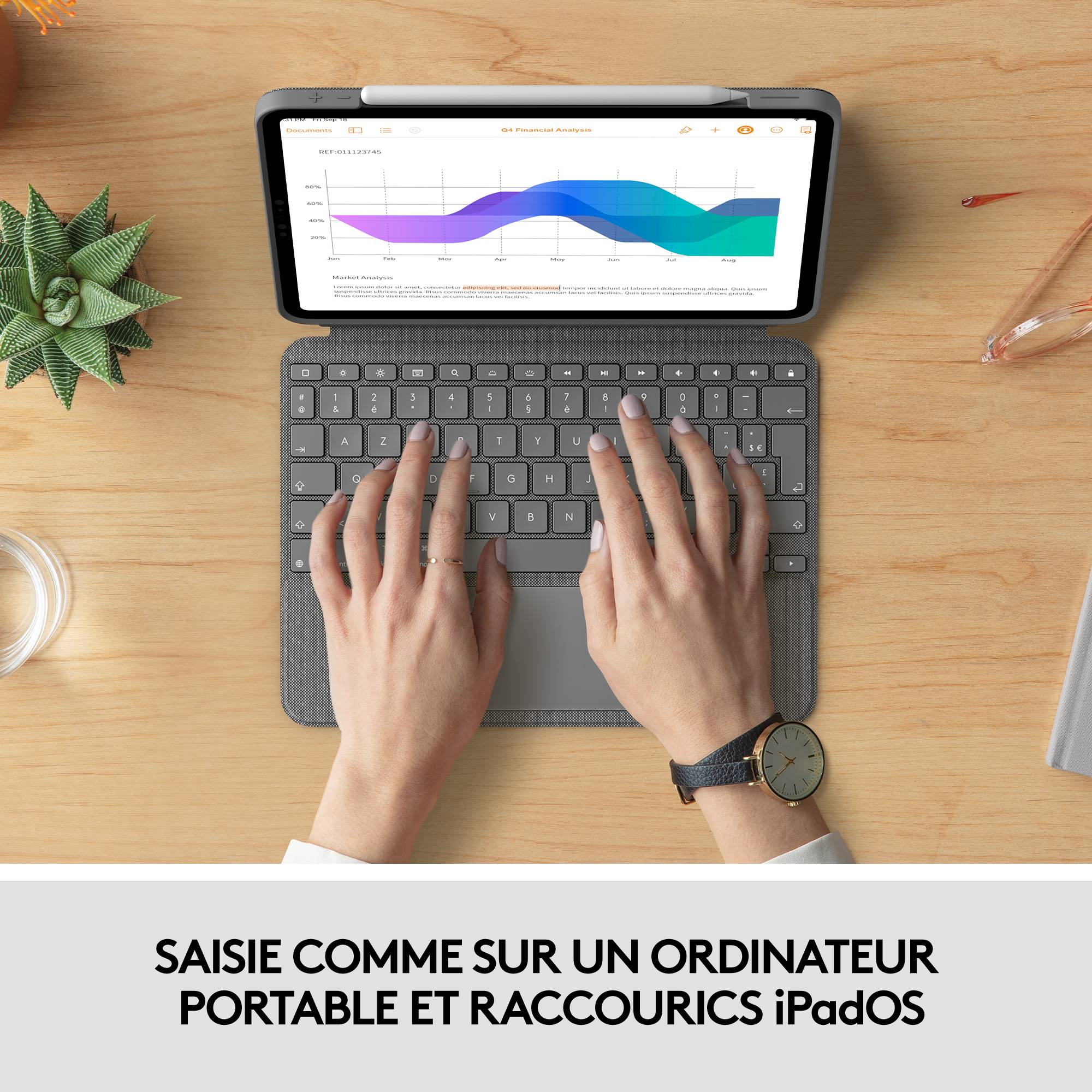 Rca Informatique - image du produit : COMBO TOUCH IPAD PRO 11IN 1-3G OXFORD GREY - CH