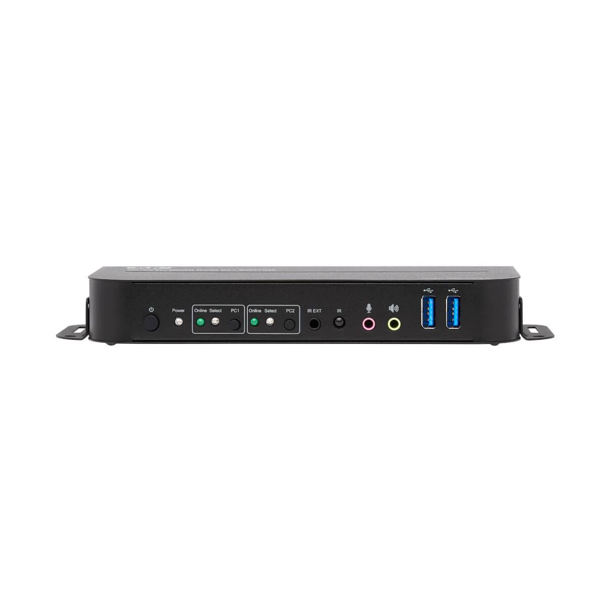 Rca Informatique - image du produit : 2PT HDMI/USB KVM SWCH 4K 60HZ HDR HDCP 2.2 USB SHARING USB3.0