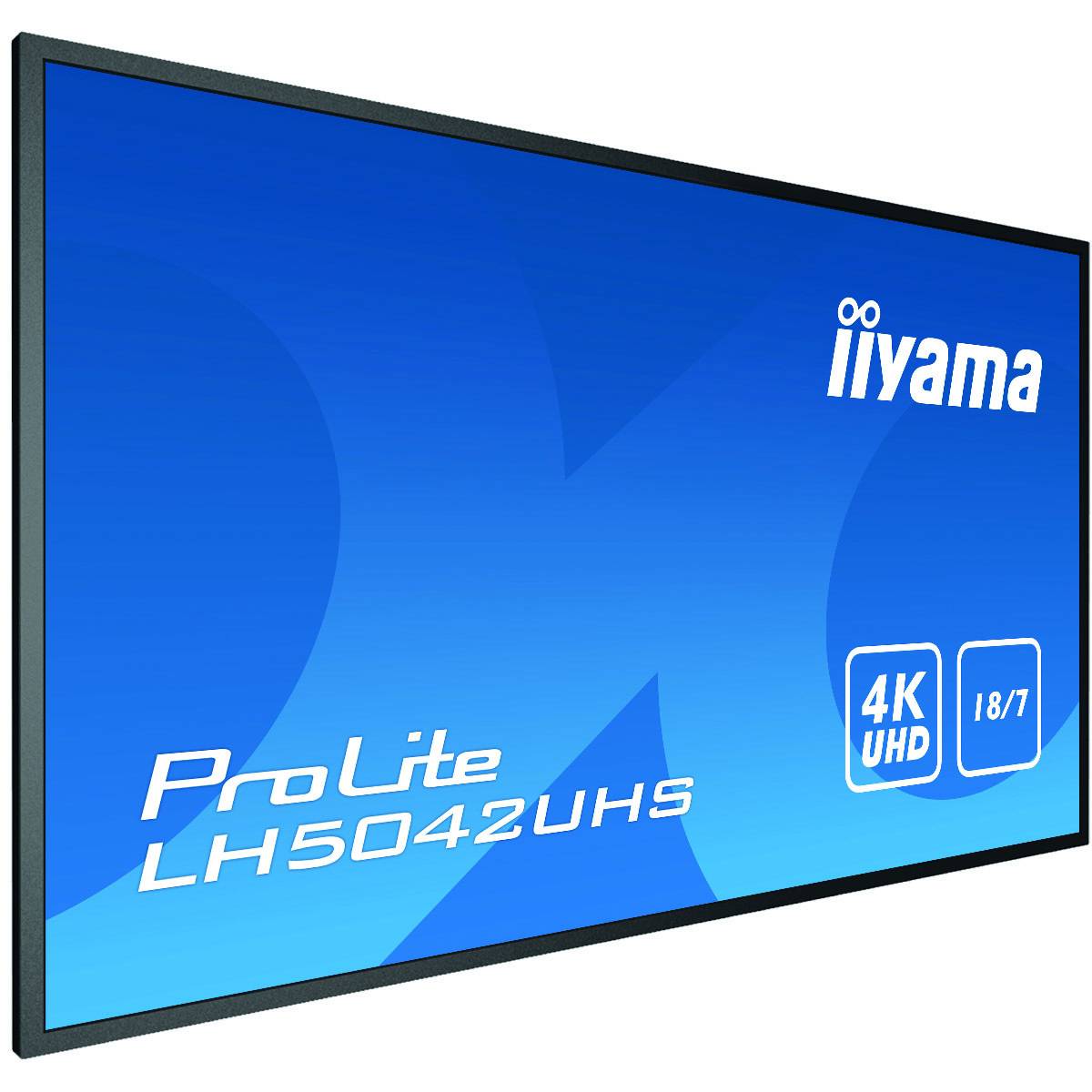 Rca Informatique - image du produit : 50 IN 3840X2160 4K UHD IPS PANEL (DISPLAYPORT DVI HDMI) 500