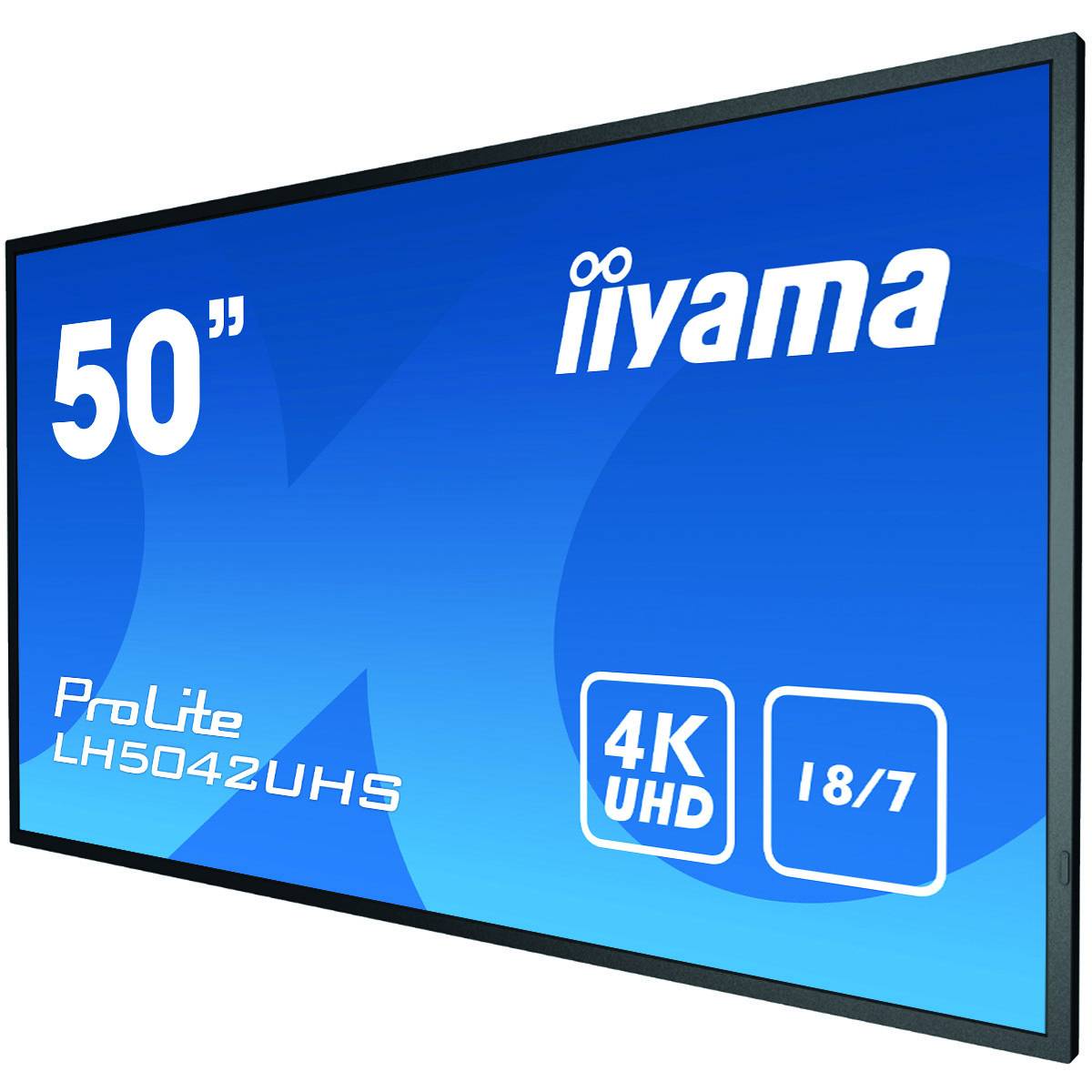 Rca Informatique - image du produit : 50 IN 3840X2160 4K UHD IPS PANEL (DISPLAYPORT DVI HDMI) 500