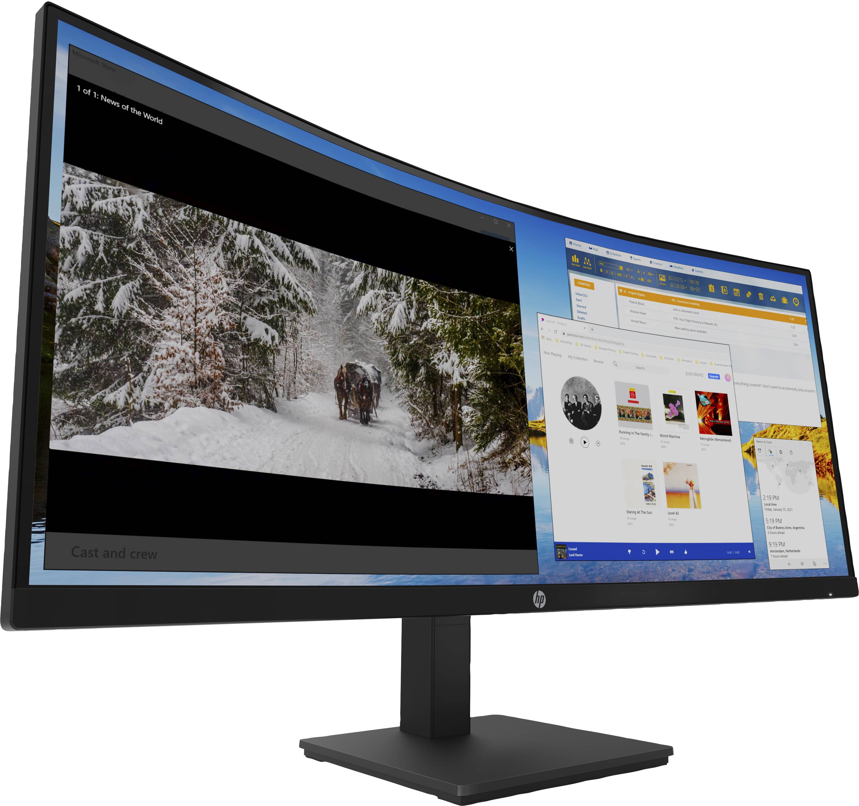 Rca Informatique - image du produit : M34D WQHD CURVED LED AG 3440X1440