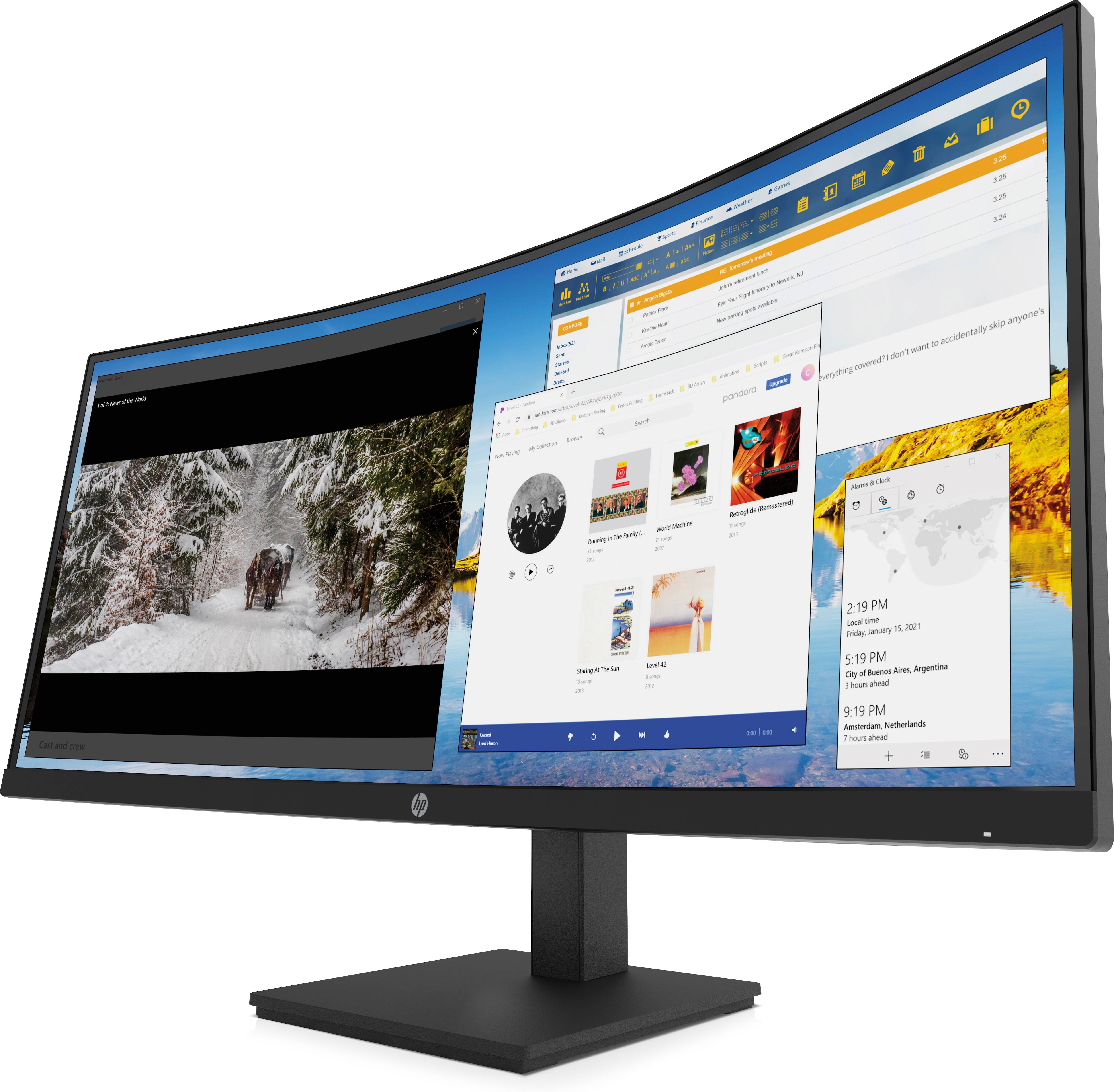 Rca Informatique - image du produit : M34D WQHD CURVED LED AG 3440X1440