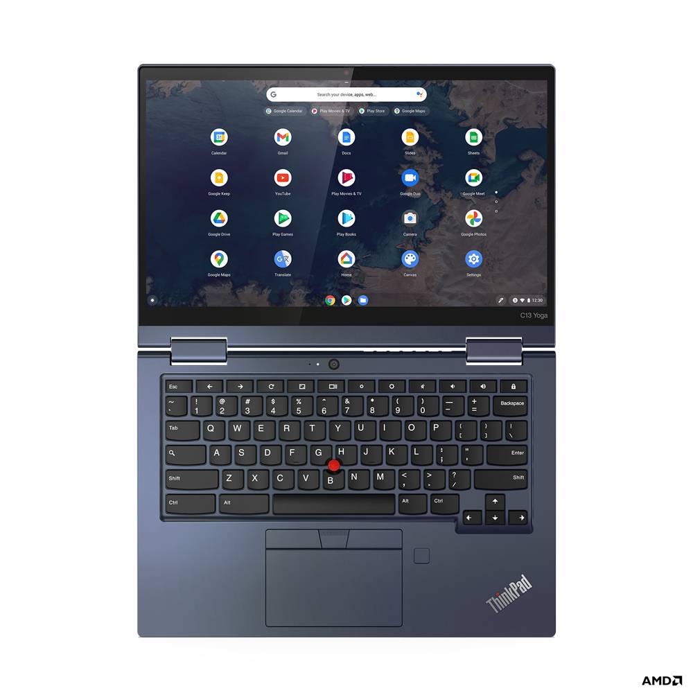 Rca Informatique - image du produit : THINKPAD C13 YOGA RYZEN 5 3500C 128GB 8GB 13.3IN NOOD CHROMEOS