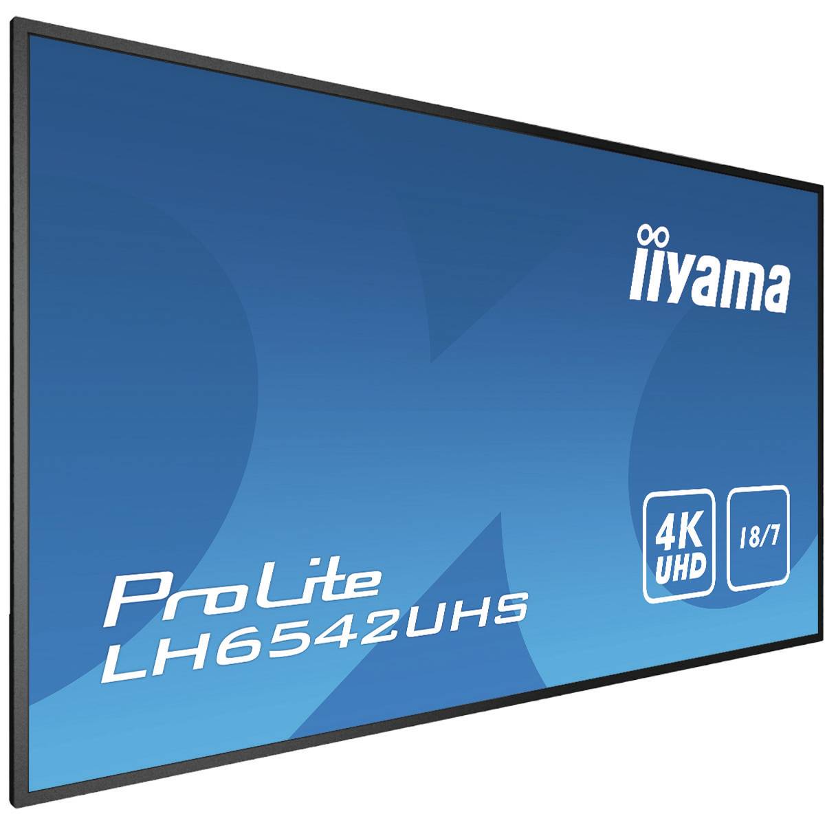 Rca Informatique - image du produit : 64.5IN LED 16:9 LH6542UHS-B3 3840X2160 1200:1 9MS VGA/HDMI/US