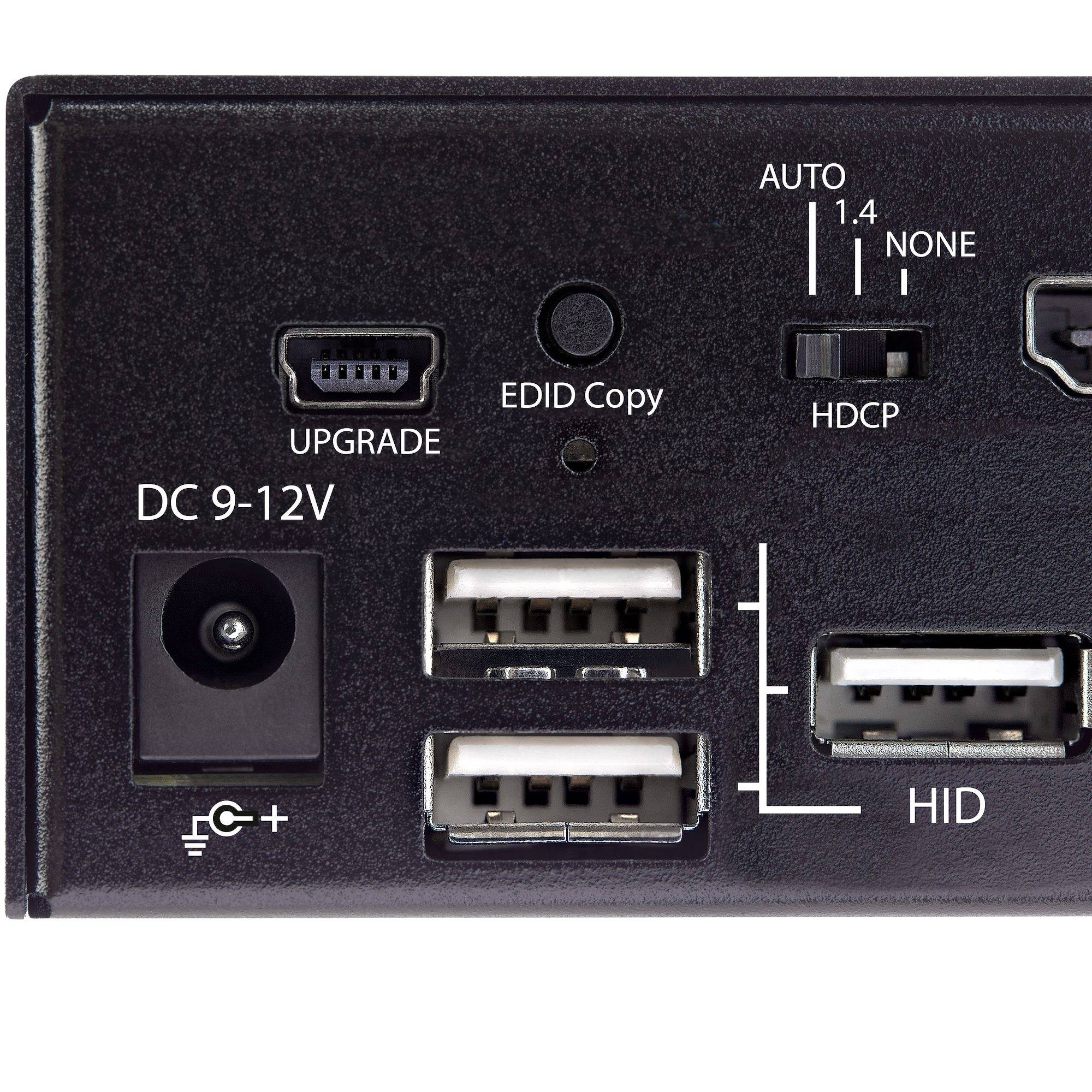 Rca Informatique - image du produit : COMMUTATEUR KVM HDMI 2.0 A 2 PORTS 4K 60HZ ULTRA HD