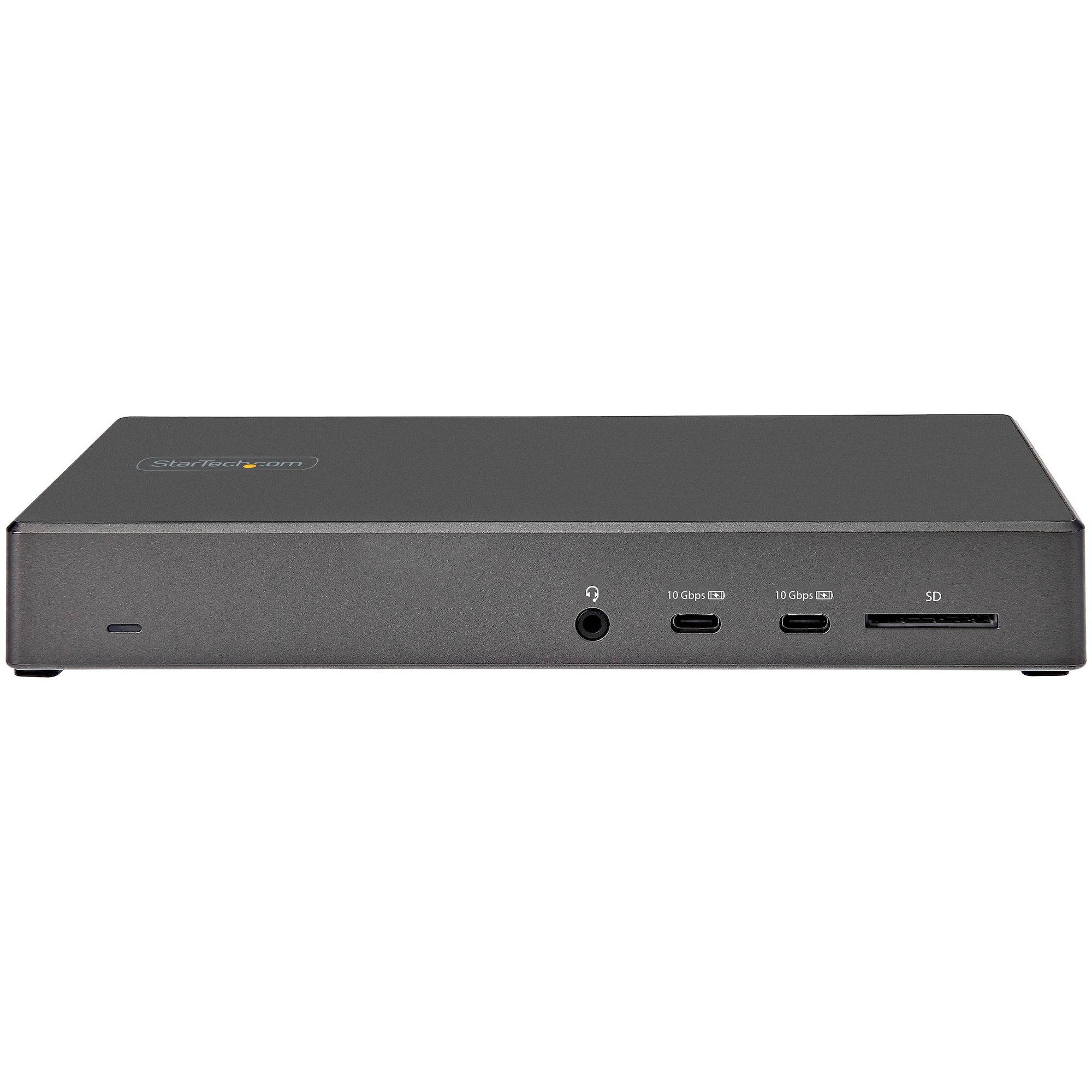 Rca Informatique - image du produit : USB C DOCK - TRIPLE 4K MONITOR 2XDP/HDMI 100W PD/USB (10GBPS)