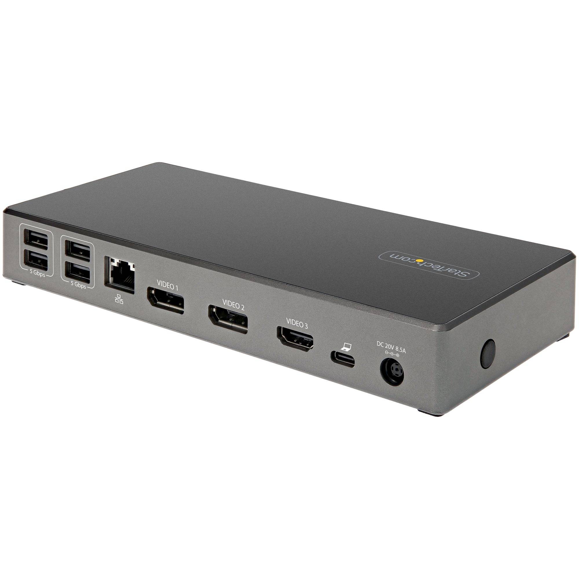 Rca Informatique - image du produit : USB C DOCK - TRIPLE 4K MONITOR 2XDP/HDMI 100W PD/USB (10GBPS)