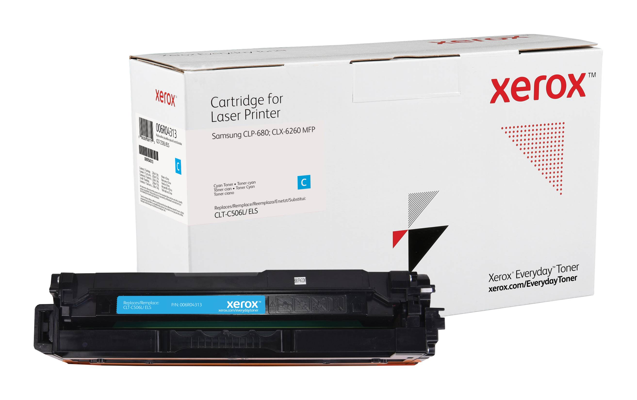 Rca Informatique - image du produit : XEROX EVERYDAY TONER HIGH YIELD CYAN CARTRIDGE EQ TO SAMSUNG CLT