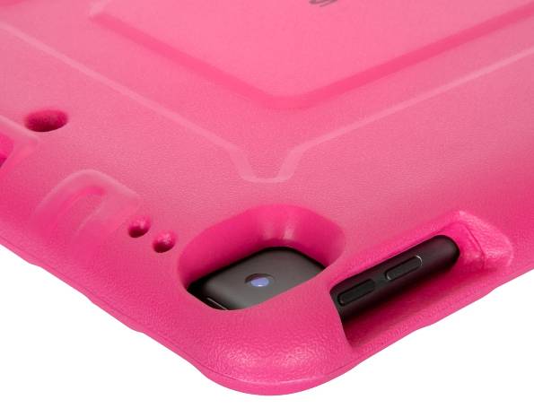 Rca Informatique - image du produit : TARGUS SAFEPORT KIDS PINK EDITION ANTI MICROBIAL FOR IPAD