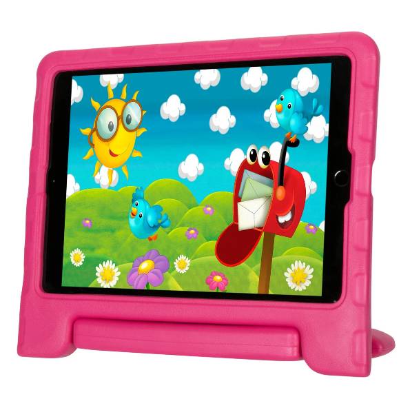 Rca Informatique - image du produit : TARGUS SAFEPORT KIDS PINK EDITION ANTI MICROBIAL FOR IPAD