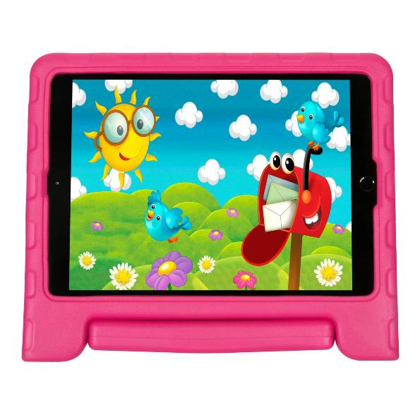 Rca Informatique - image du produit : TARGUS SAFEPORT KIDS PINK EDITION ANTI MICROBIAL FOR IPAD