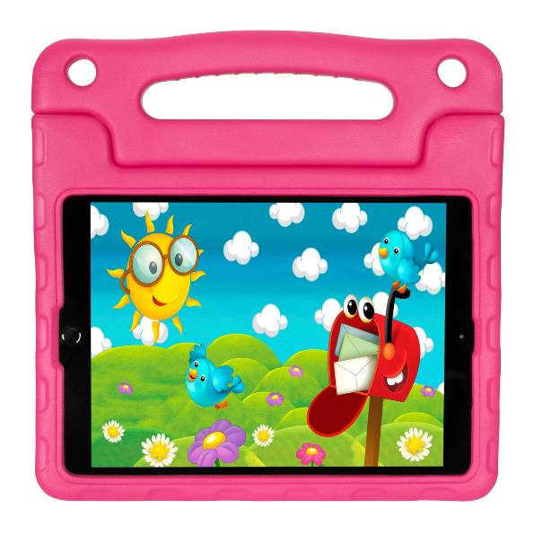 Rca Informatique - Image du produit : TARGUS SAFEPORT KIDS PINK EDITION ANTI MICROBIAL FOR IPAD