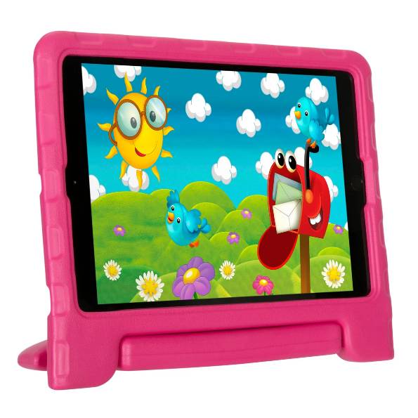 Rca Informatique - image du produit : TARGUS SAFEPORT KIDS PINK EDITION ANTI MICROBIAL FOR IPAD