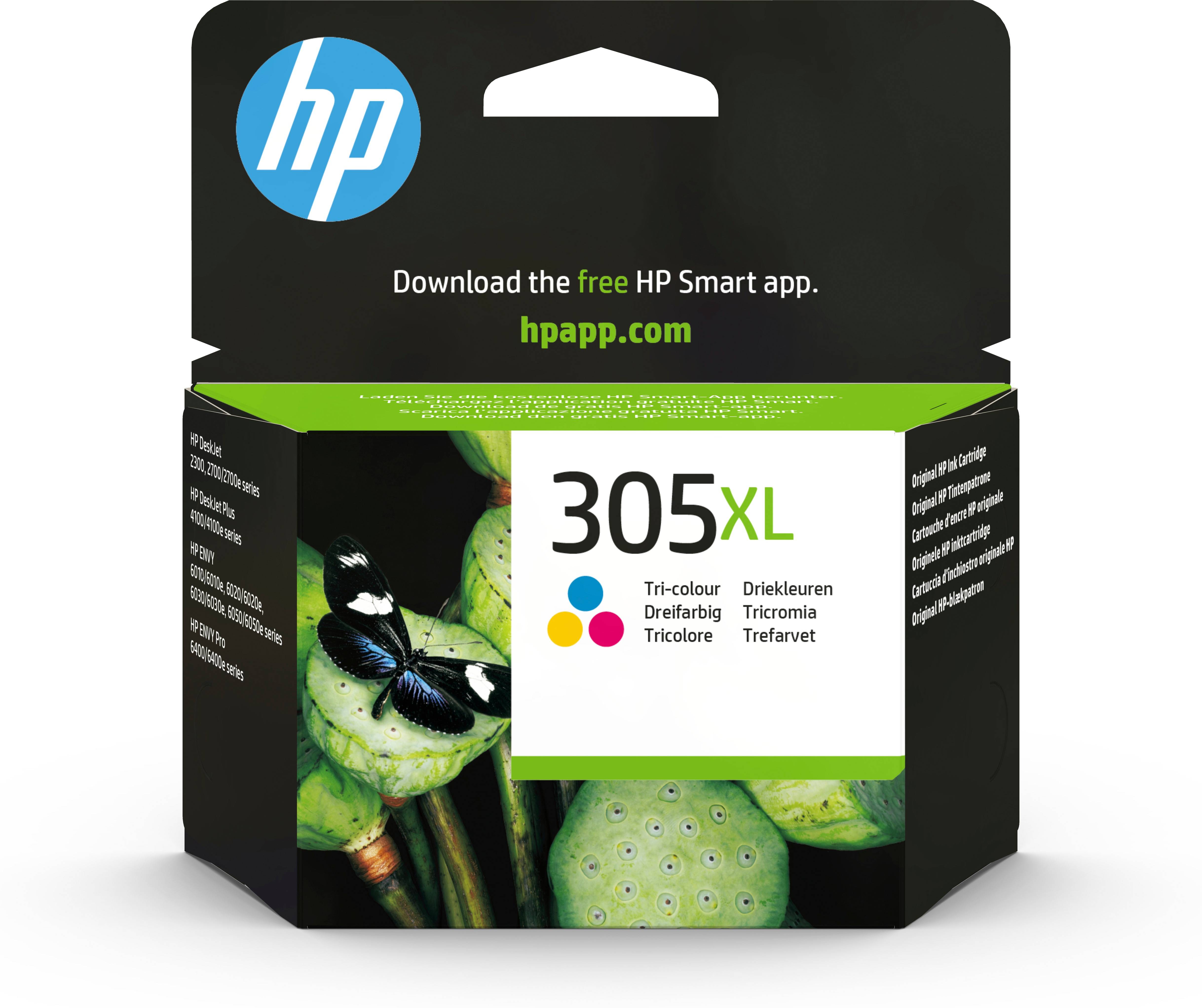 Rca Informatique - image du produit : HP 305XL HIGH YIELD TRI-COLO ORIGINAL INK CARTRIDGE