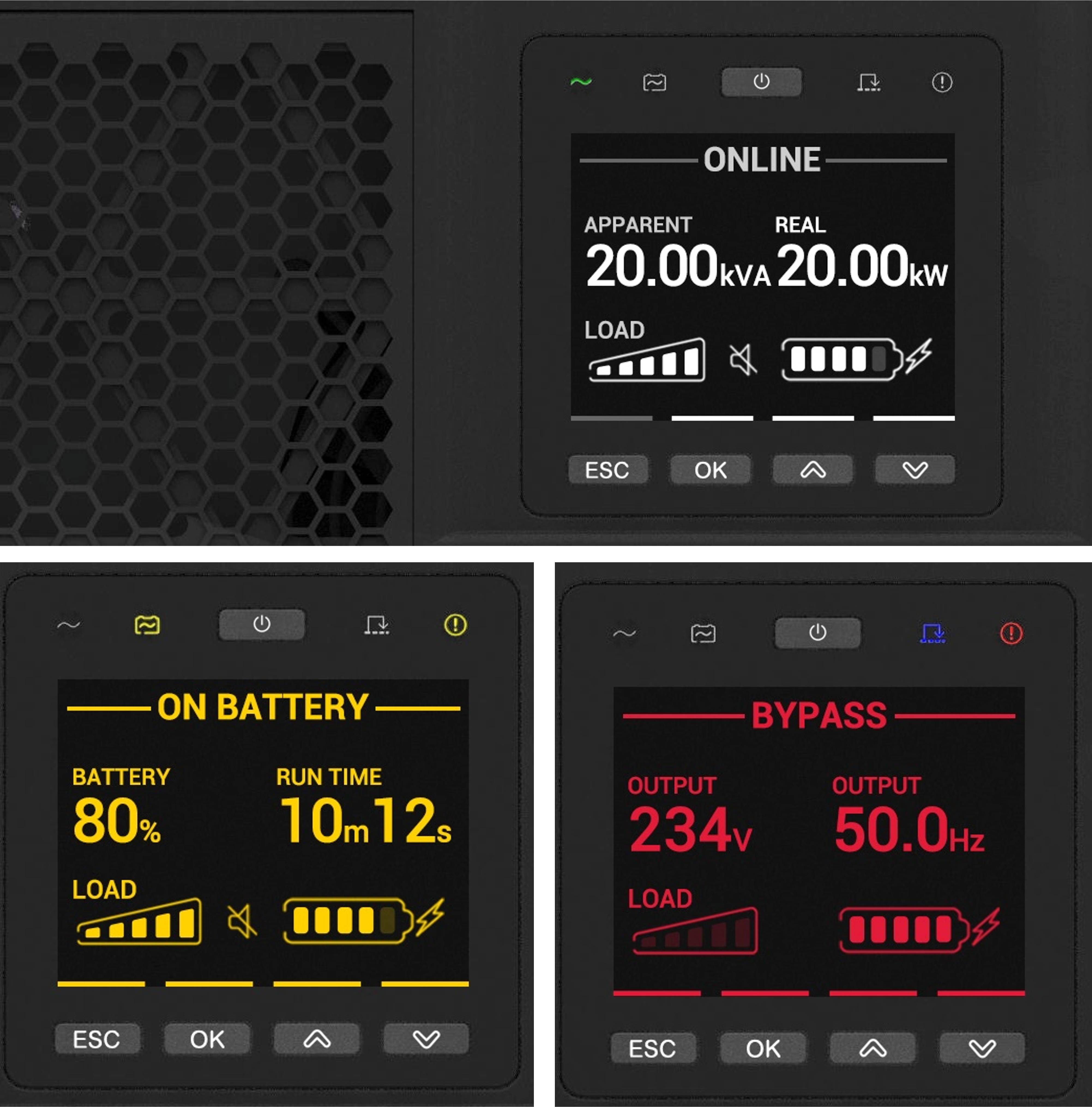 Rca Informatique - image du produit : APC SMART-UPS RT 20KVA 230V INTERNATIONAL