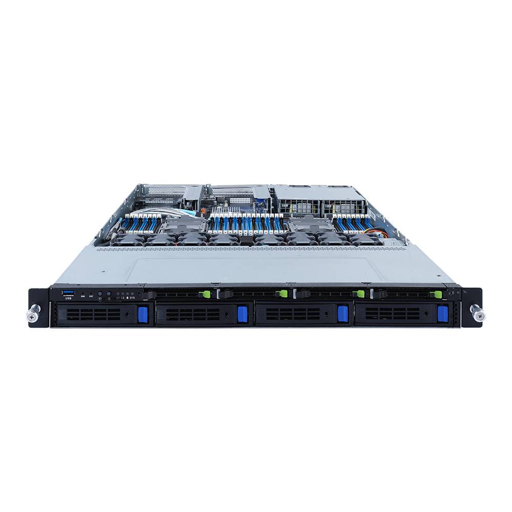 Rca Informatique - image du produit : INTEL BAREBONE R182-M80 1U 2CPU 32XDIMM 8XHDD 4XPCIE 2X1300W 80