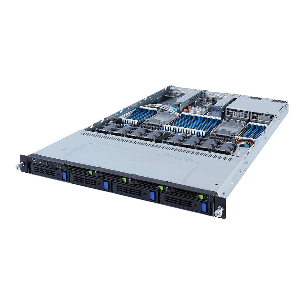 Rca Informatique - Image du produit : INTEL BAREBONE R182-M80 1U 2CPU 32XDIMM 8XHDD 4XPCIE 2X1300W 80