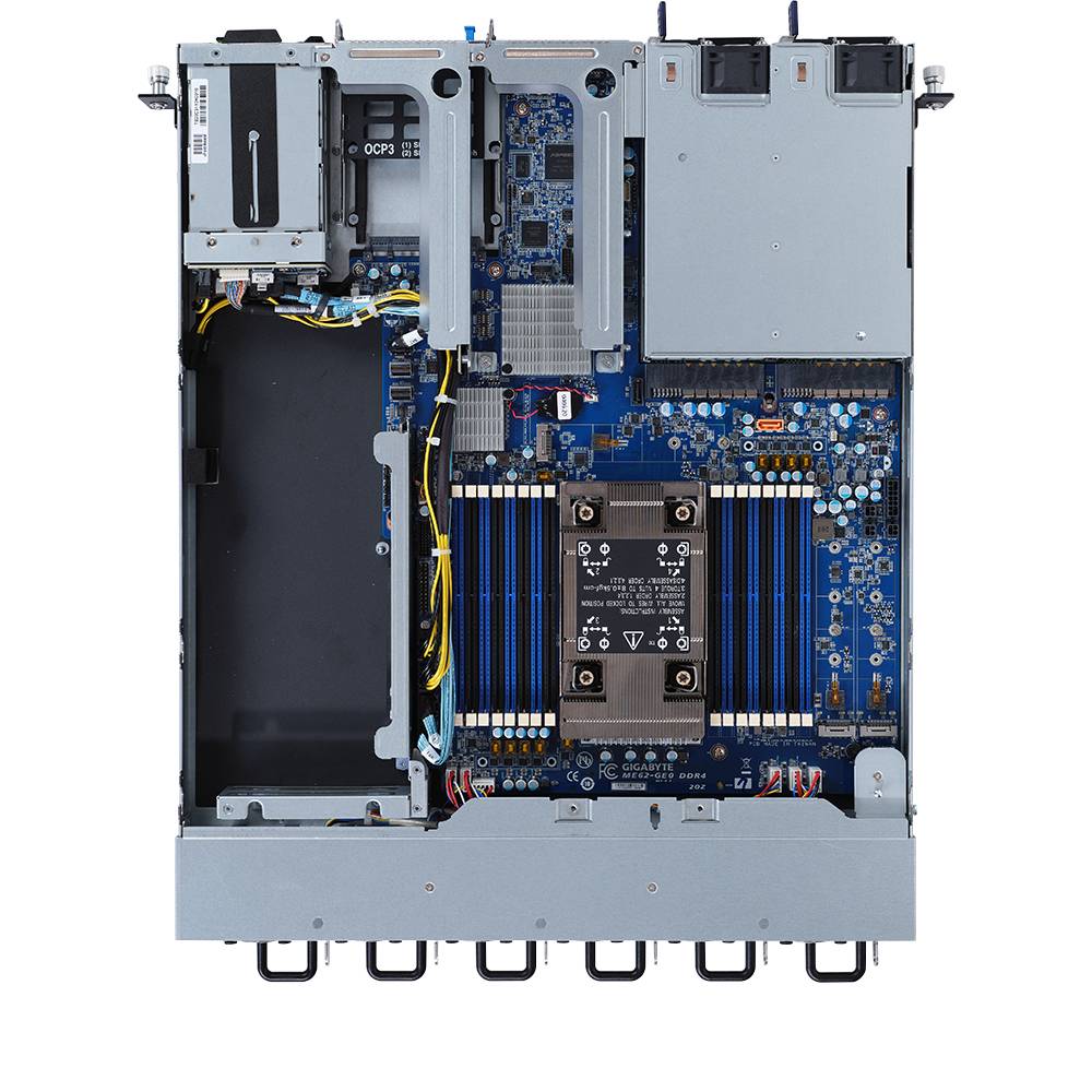 Rca Informatique - image du produit : INTEL BAREBONE E162-220 1U 1CPU 16XDIMM 2XHDD 3XPCIE 2X800W 80+