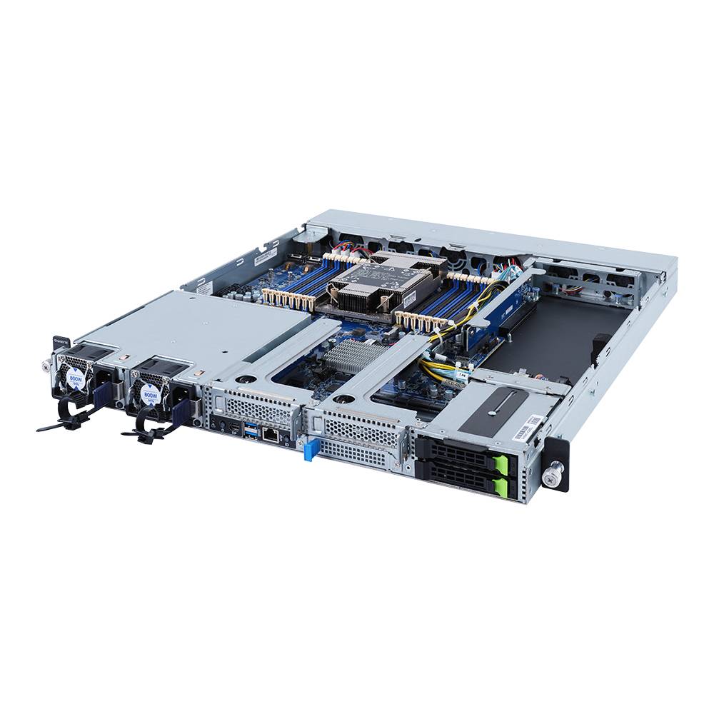 Rca Informatique - Image du produit : INTEL BAREBONE E162-220 1U 1CPU 16XDIMM 2XHDD 3XPCIE 2X800W 80+