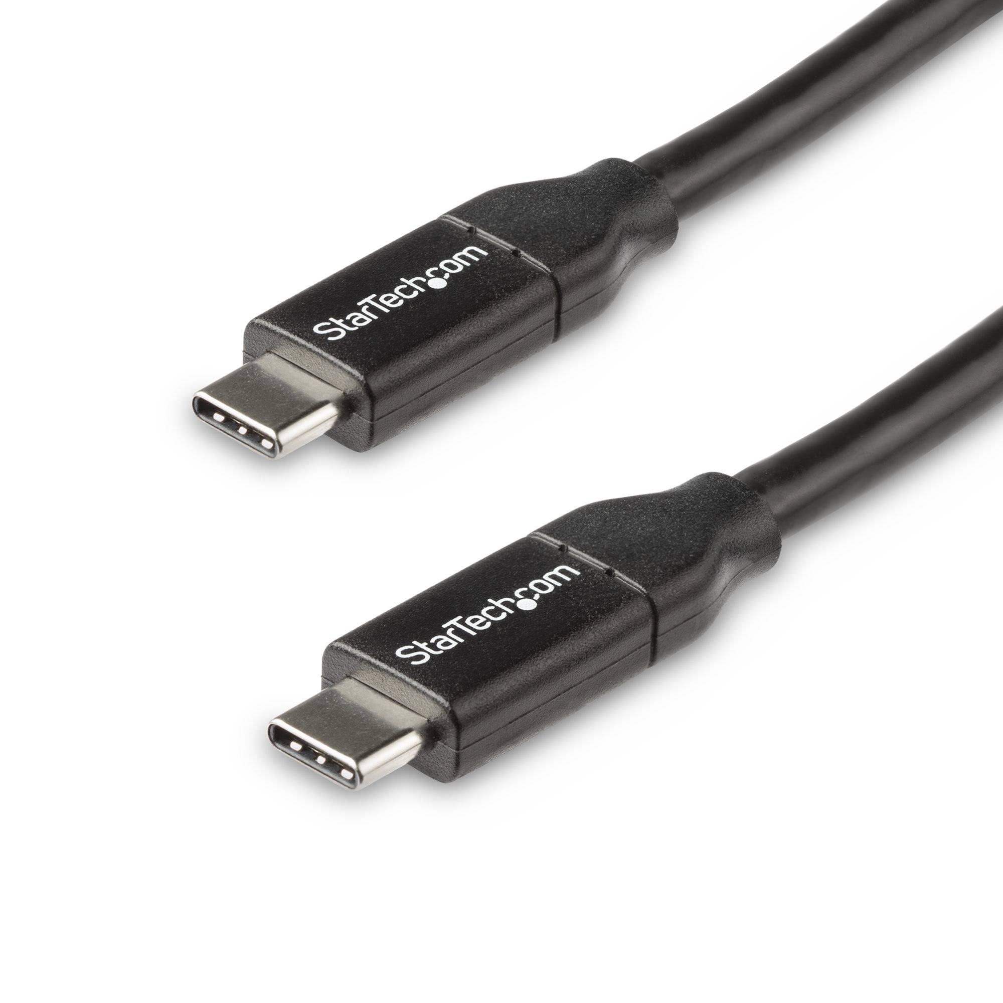 Rca Informatique - image du produit : 0.5M USB TYPE C CABLE WITH 5A USB 2.0