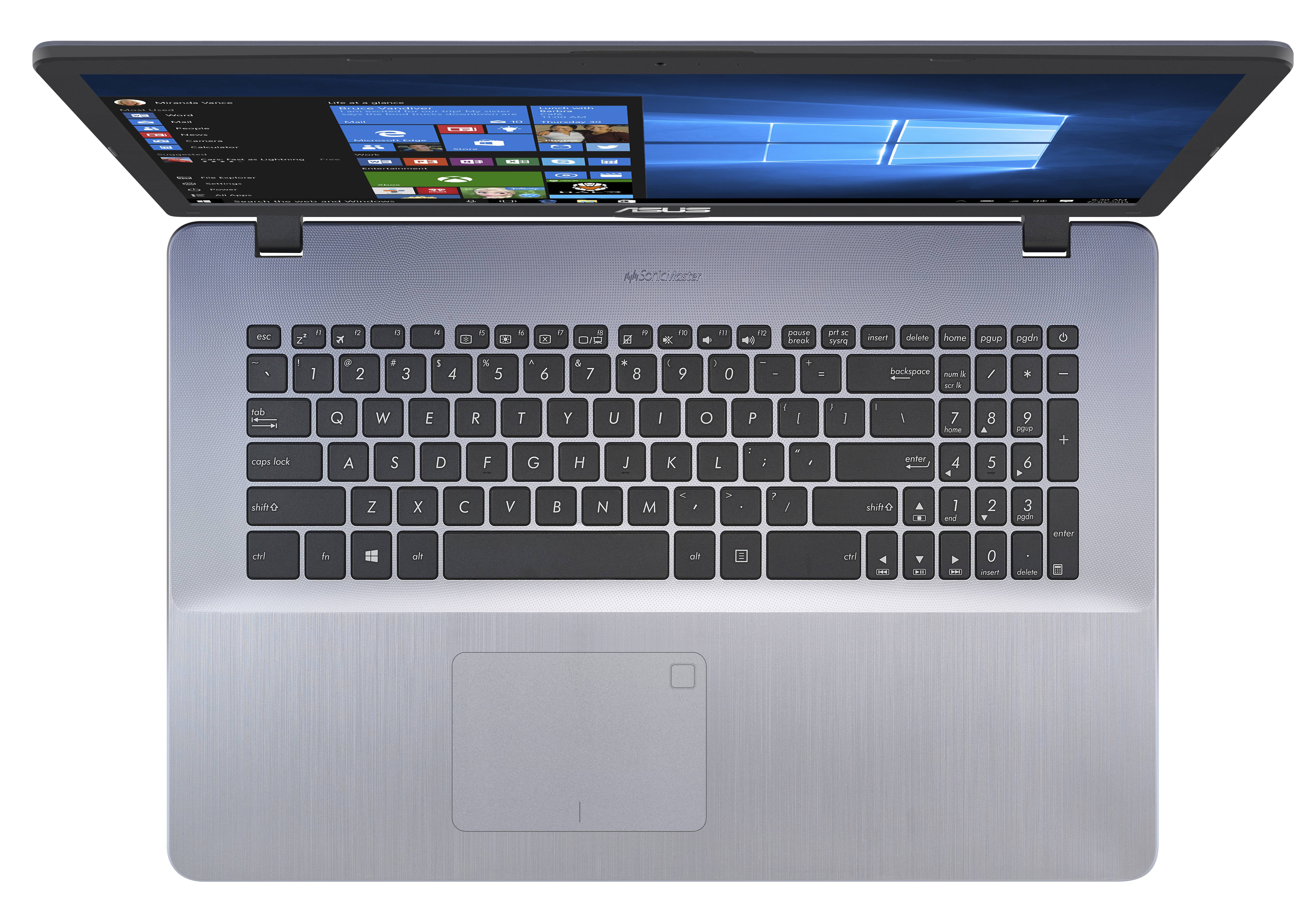 Rca Informatique - image du produit : VIVOBOOK 17 PENT N5030 256GB 4GB 17.3IN NOOD W10H