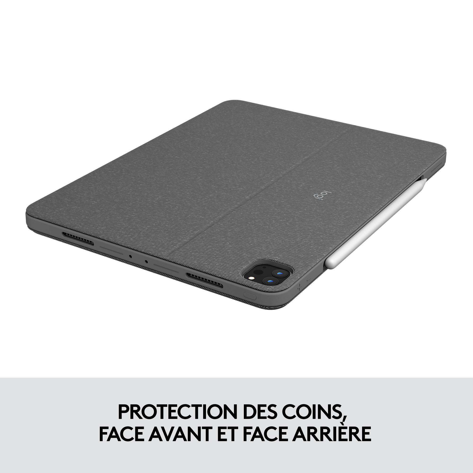 Rca Informatique - image du produit : COMBO TOUCH F. IPADPRO 12.9INCH 5TH GEN. - GREY - US - INTNL