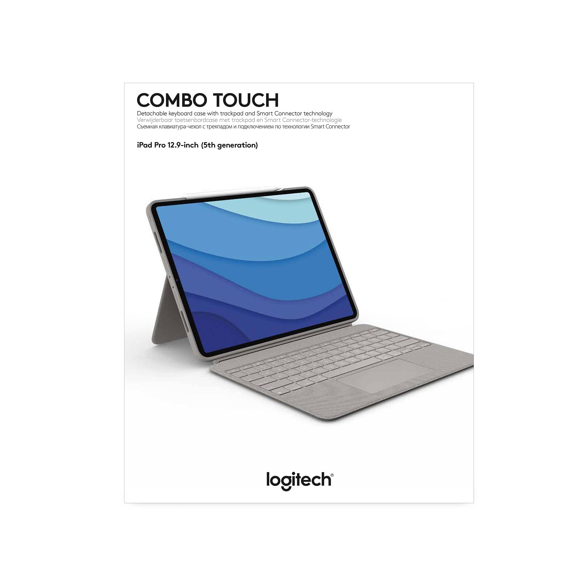 Rca Informatique - image du produit : COMBO TOUCH F.IPADPRO12.9-INCH 5TH GEN. - SAND - CH - CENTRAL