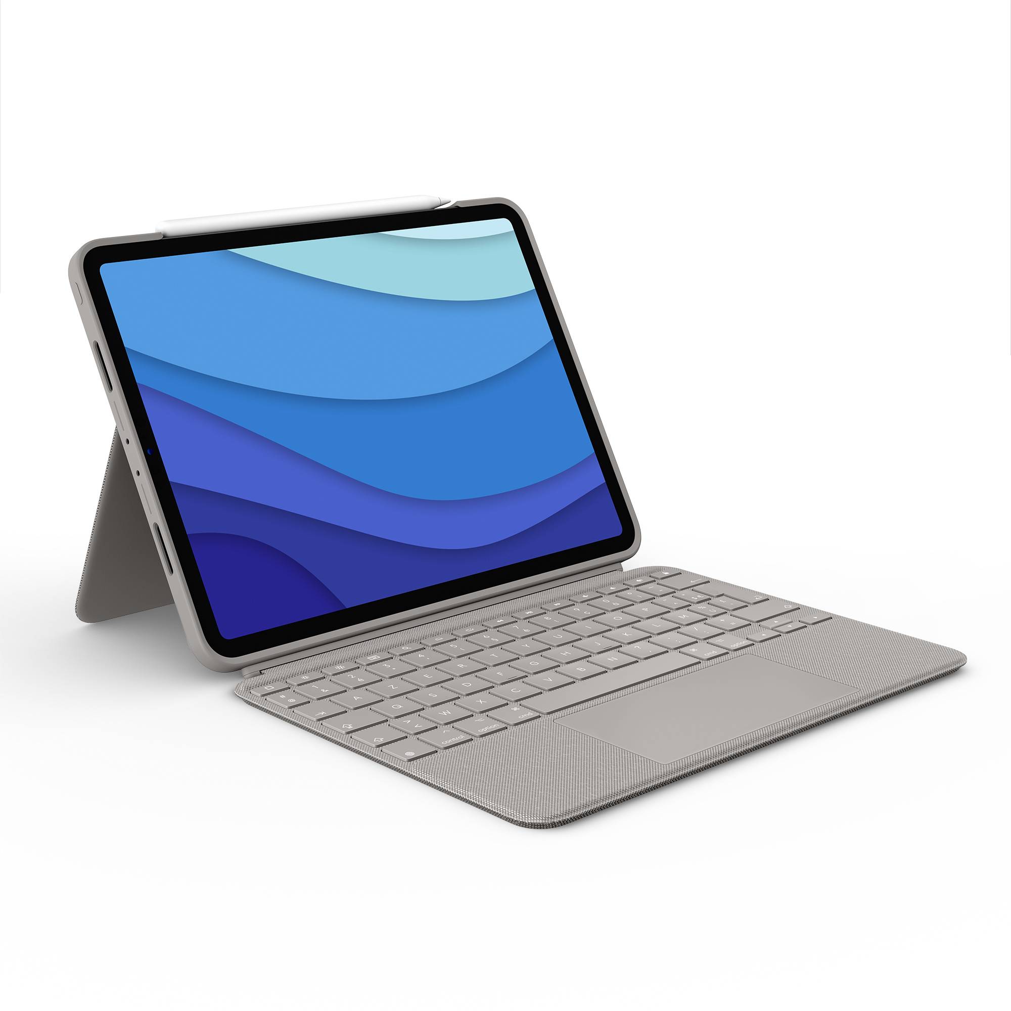 Rca Informatique - image du produit : COMBO TOUCH F. IPAD PRO11-INCH 1ST 2ND 3RD GEN. - SAND-UK-INTNL