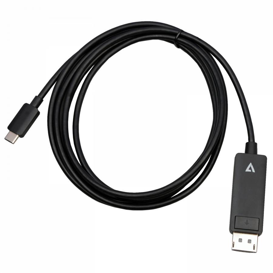 Rca Informatique - image du produit : USB-C TO DP 1.4 CABLE 2M 6.6FT 32.4GBPS 8K 30HZ/4K 60HZ UHD ADP