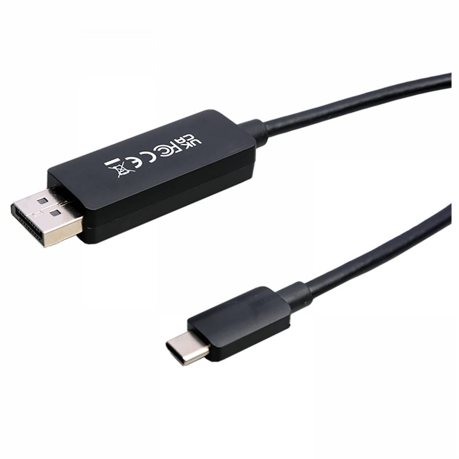 Rca Informatique - image du produit : USB-C TO DP 1.4 CABLE 2M 6.6FT 32.4GBPS 8K 30HZ/4K 60HZ UHD ADP