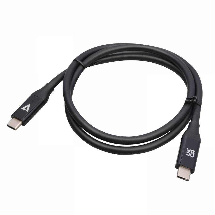 Rca Informatique - image du produit : USB-C USB4 CABLE 0.8M 2.6FT VIDEO DATA PWR 4K 60HZ 40GBPS 5A