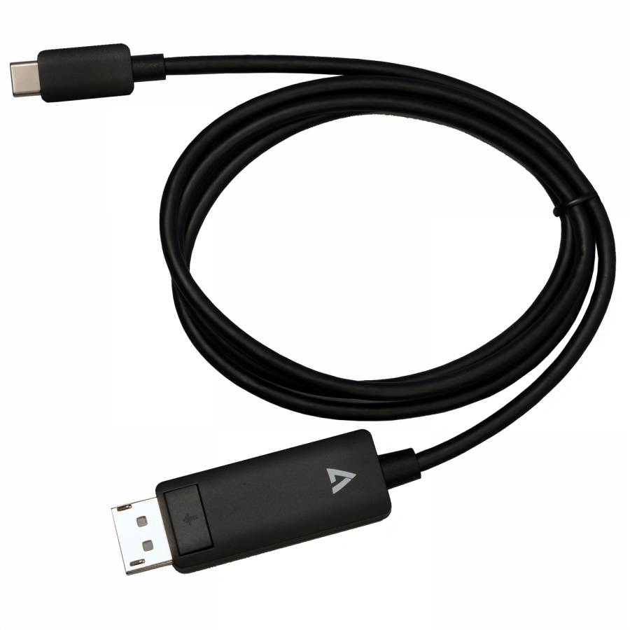 Rca Informatique - image du produit : USB-C TO DP 1.4 CABLE 1M 3.3FT 32.4GBPS 8K 30HZ/4K 60HZ UHD ADP